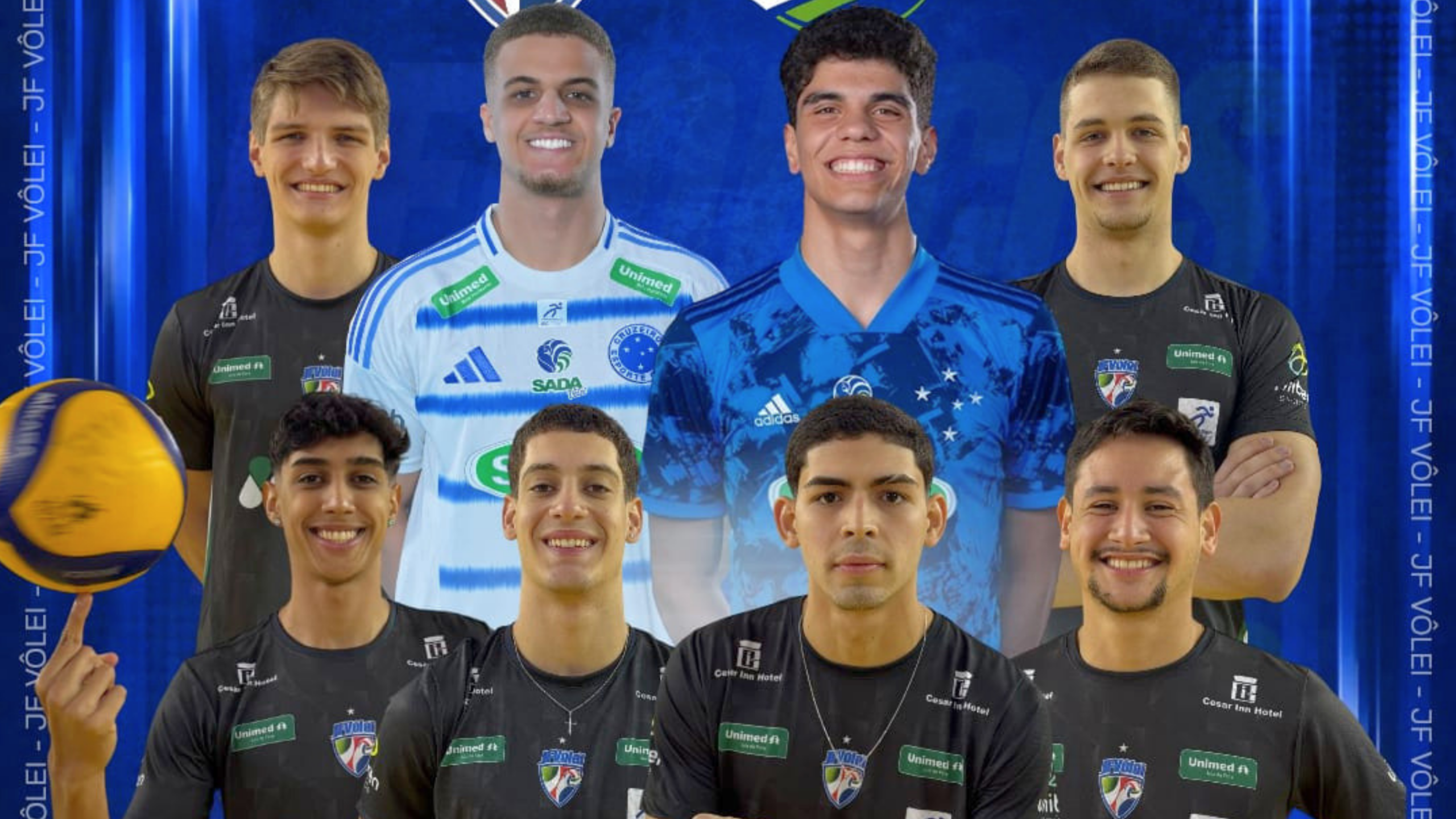 Leia mais sobre o artigo JF Vôlei apresenta oito atletas do Sada Cruzeiro para a temporada 2026/2027