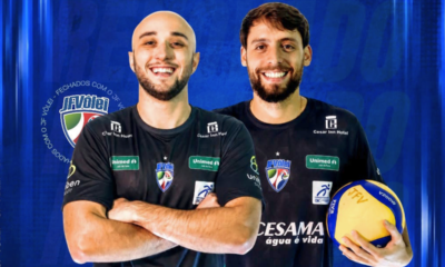 Tarik e Mococa permanecem no elenco do JF Vôlei