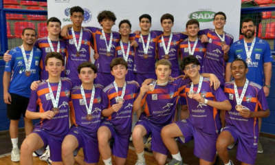 JF Vôlei conquista bronze no CBI Sub-16 e faz história para a base e para Juiz de Fora
