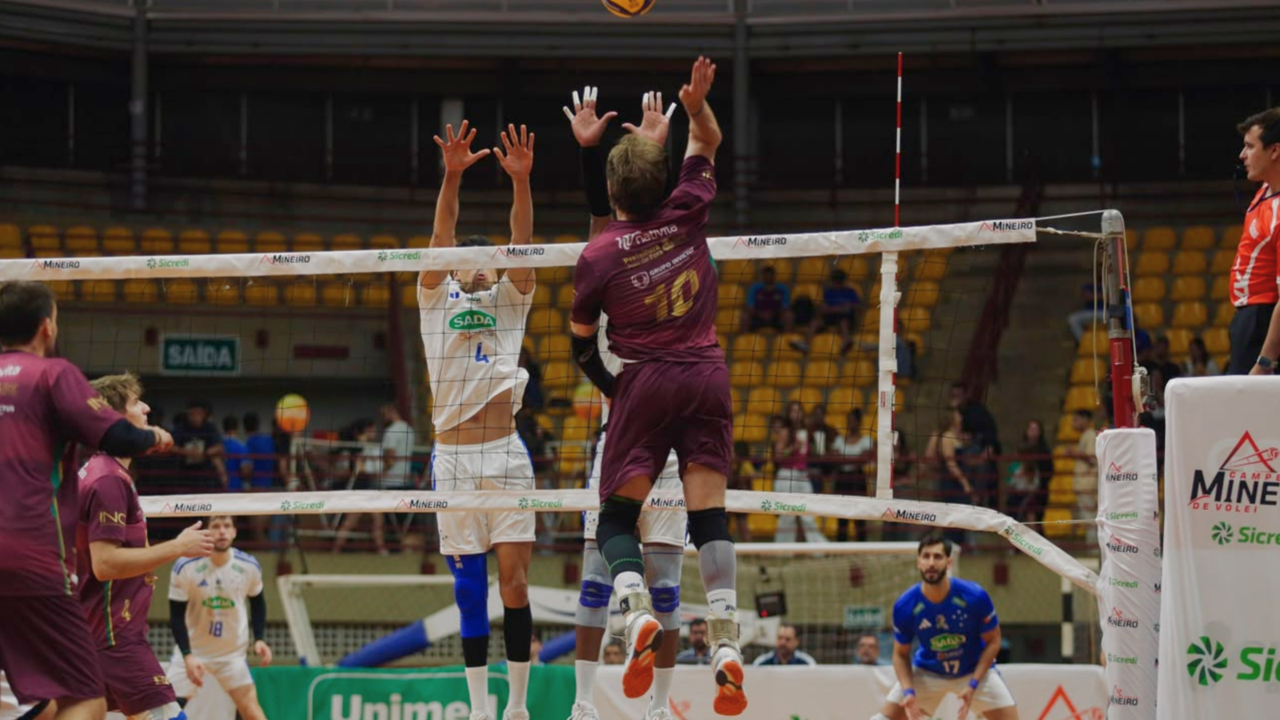 Leia mais sobre o artigo JF Vôlei apresenta evolução e competitividade em duelo com o Sada Cruzeiro