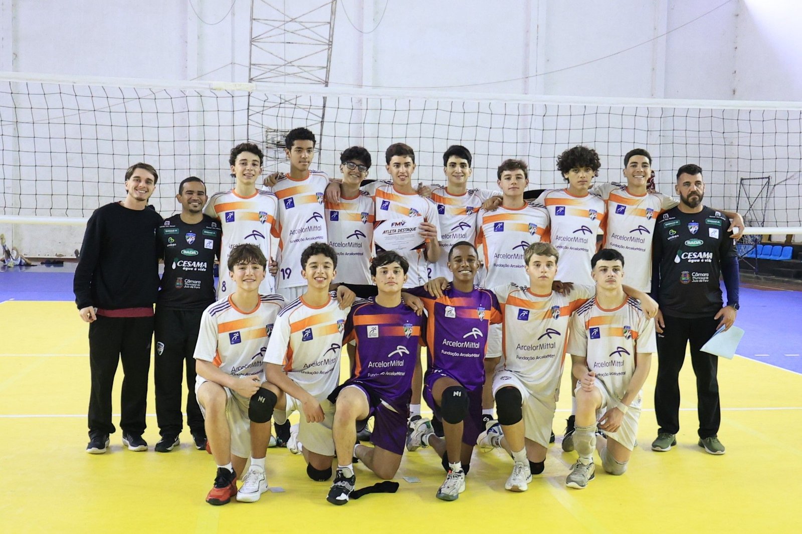 Leia mais sobre o artigo JF Vôlei fecha participação no Campeonato Mineiro Sub-16 Masculino com três vitórias
